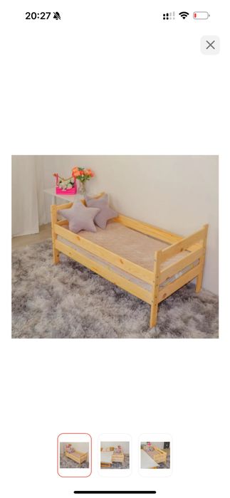 Детская кроватка с матрасом