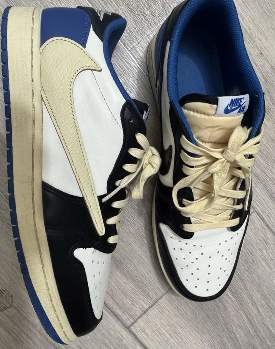 Jordan 1 low fragment x cactus jack