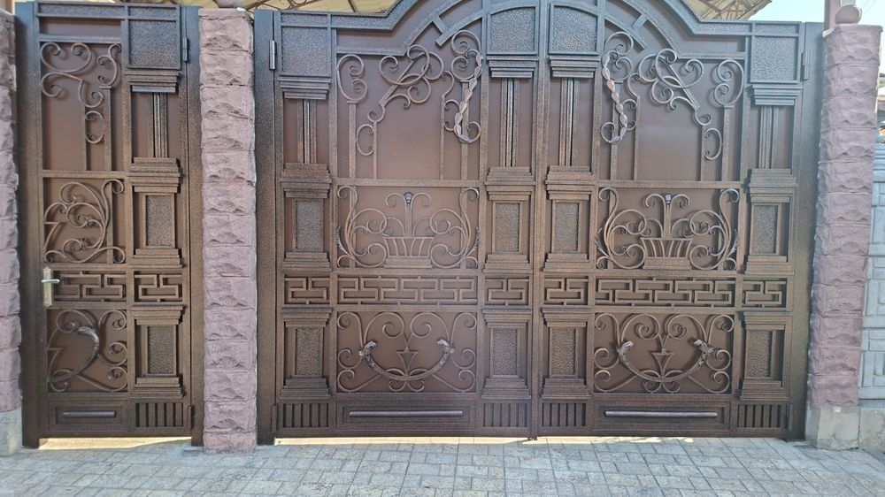 ПОКРАСКА Ворота. Решетки. Тапчаны