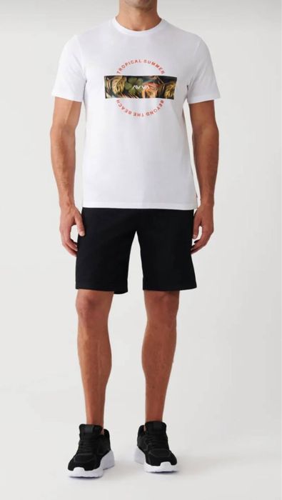 AVVA футболка. Смесовый хлопок из модала