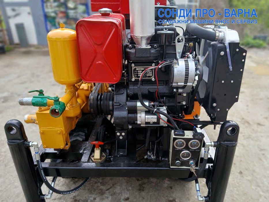 Ново: Сондажна машина Track-200CN до 200 метра /сонда за вода/