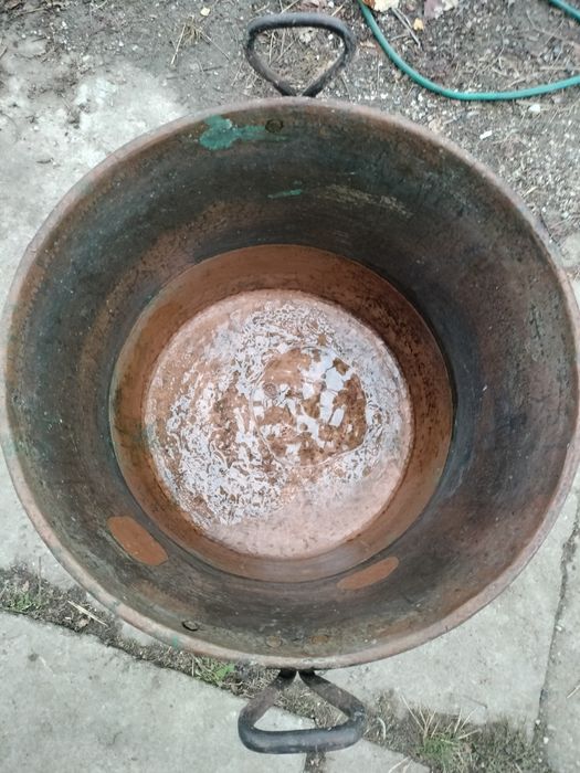 Căldare cazan cupru pt magiun silvoiț bulion gem
