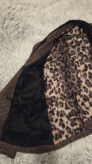 Sacou elegant din material gros