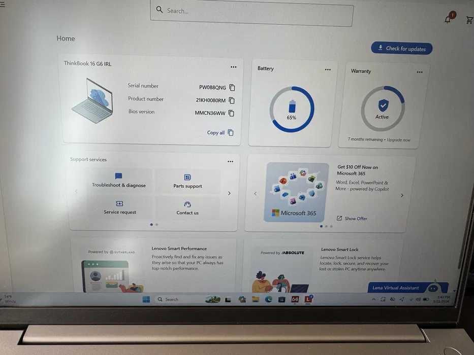 Laptop i7-13700H / 32GB / 1TB SSD / Garantie + Baterie 100%