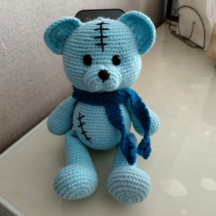 Вязанные игрушки.