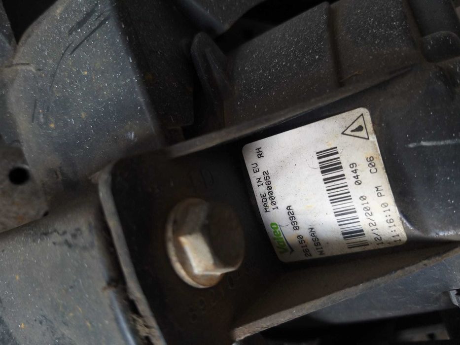 Proiector ceata dreapta nissan qashqai j10 261508992a