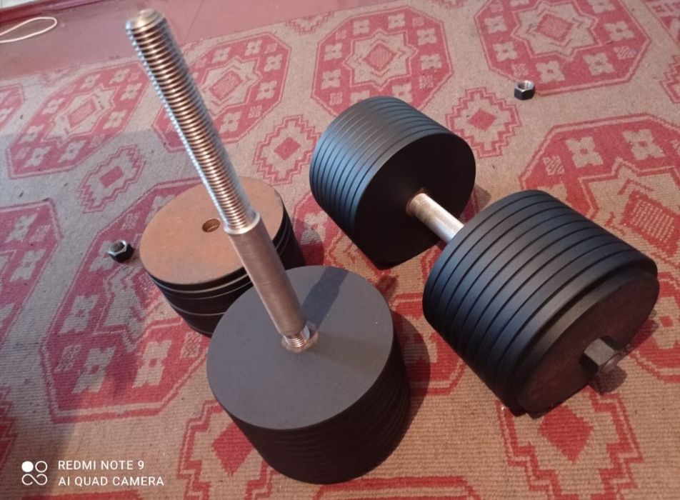 Гантели разные гири