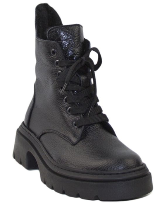 Боти черни естествена кожа