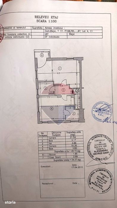 Casă / Vilă cu 3 camere de vânzare Str. Diamantului 6, Blejoi