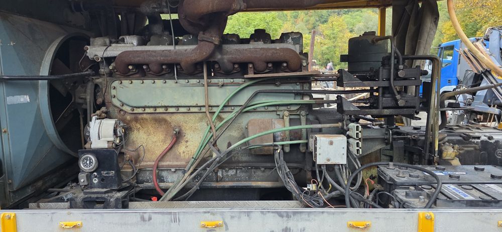 Роторен снегорин Мерцедес Унимог 4х4