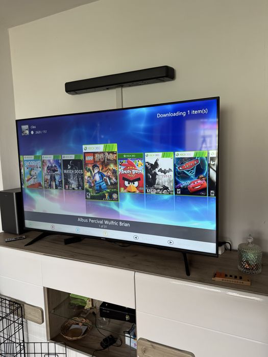 Xbox 360 modat + kinect+3 manete