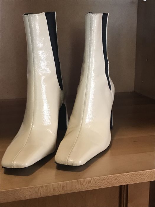 Дамски кожени боти “ZARA”,  N 37