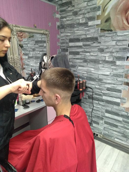 Промоция!Курсове Мъжко подстригване,Оформяне на брада,Барбер