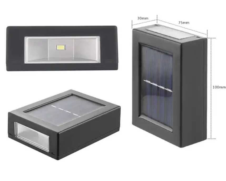 Set 4 lampi solare exterior ,bidirectionale