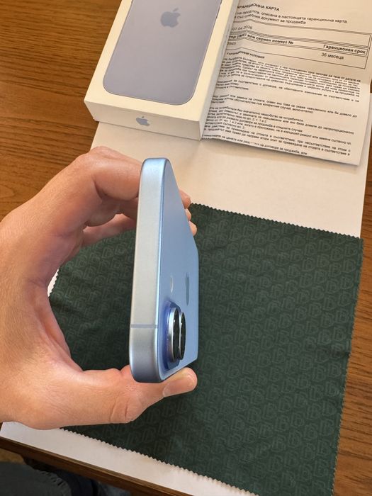 Iphone 17 Mist Blue 256GB Нов Гаранция 36м