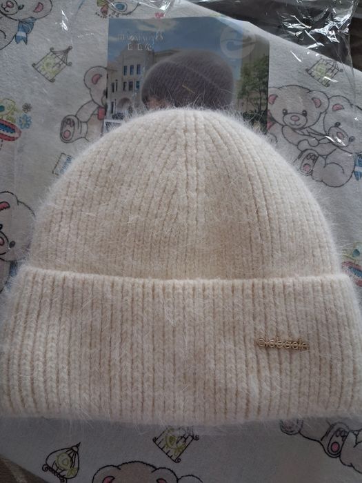 Шапочка новая ангорка