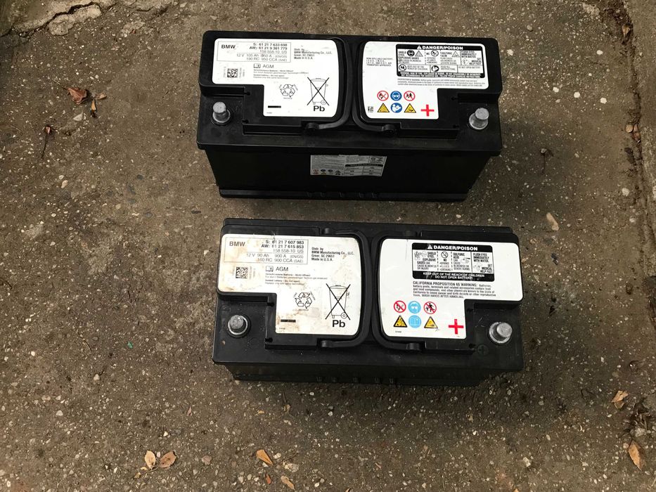 Baterie acumulator AGM varta 105 A 90 A Rombat 62A