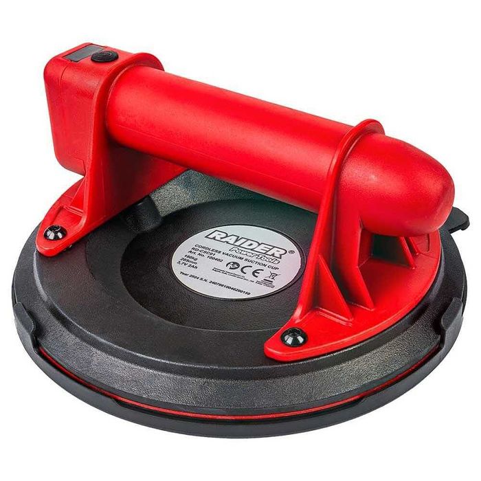 Вакуум вендуза, акумулаторна, RAIDER RD-CSC01, 3.7V, 2Ah, 205мм, 180кг