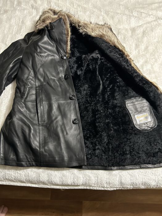Кожаный куртка