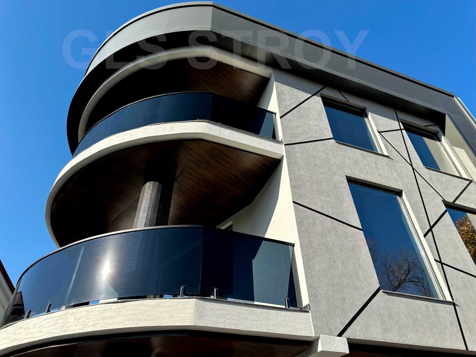 Перила стеклянные, perila, решетка лофт стекло, ограда, oyna