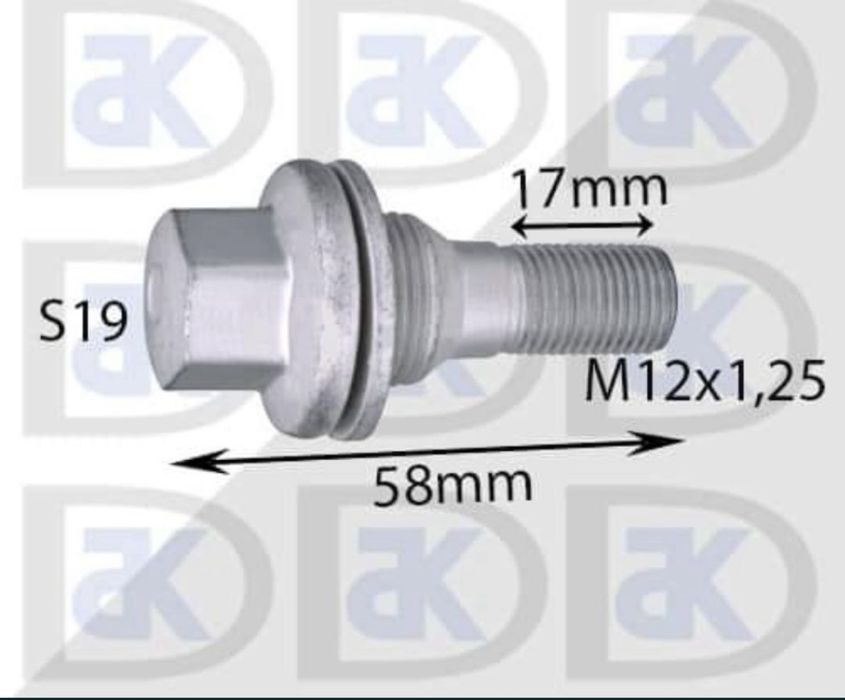 Гайки и болтове за джанти за Тойота,Мерцедес,Ситроен,Пежо