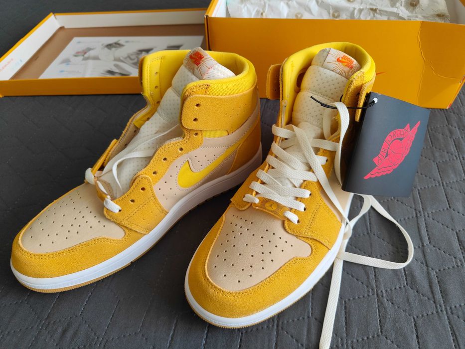 NIKE AIR JORDAN yellow size 44 (euro) 9(UK)
