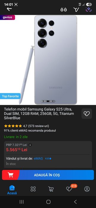 S25 ultra inca in garanție 6 luni