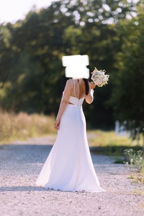 Rochie de mireasa minimalista