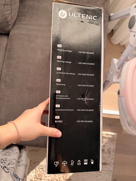 Robot de aspirare Ultenic D10 cu functie de aspirare si mop.