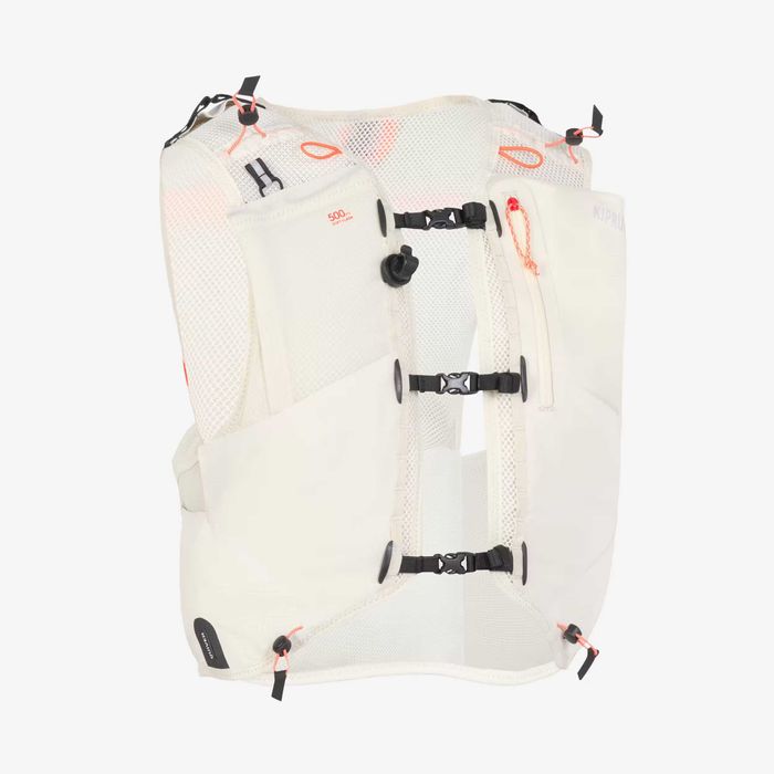 Раница с воден резервоар за планинско бягане Kiprun 900 10 л, бежова