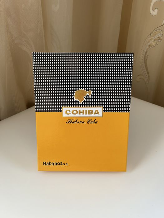 Подаръчен комплект Cohiba – запалка 2 пламъка, резачка, пепелник