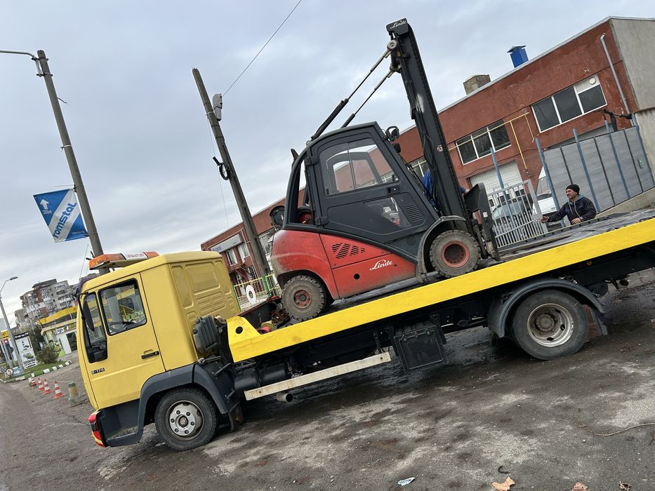 Transport Utilaje / Non-Stop 24/7 Tractari Platforma Auto