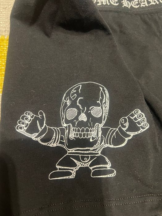Boxeri bărbați Chrome Hearts Skull, negri, grafică craniu laterală, M, noi, nepurtați, cu cutie