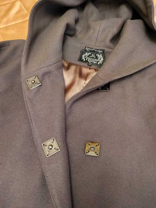 Пальто драповое осень