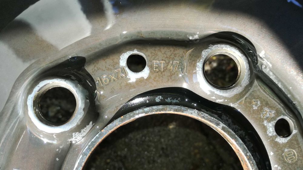 4бр. джанти 7Jx16 , ET47 с гуми 205 55 16 за БМВ / BMW E90/91