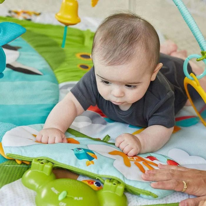 Активна гимнастика Tiny Love, Gymini Kick & Play Farm, размер XL, с 18 интерактивни функции