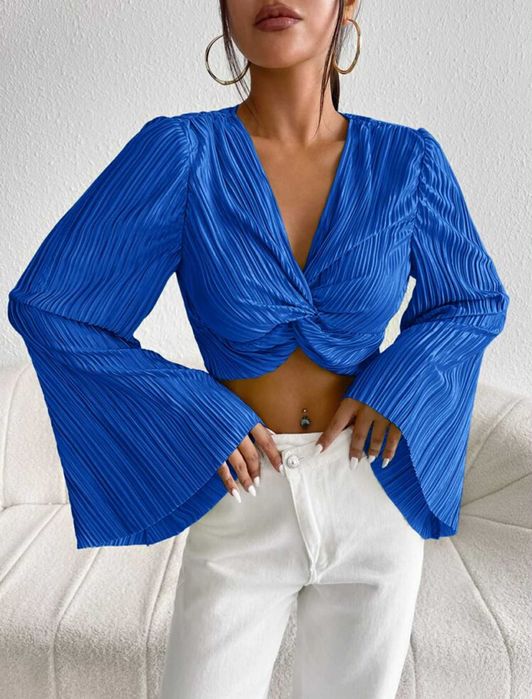 Син топ от Shein