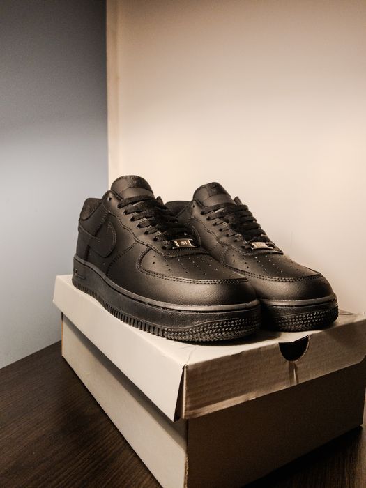 Nike Air Force 1 Triple Black 43,44