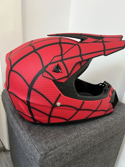 Casca moto atv copii Spiderman