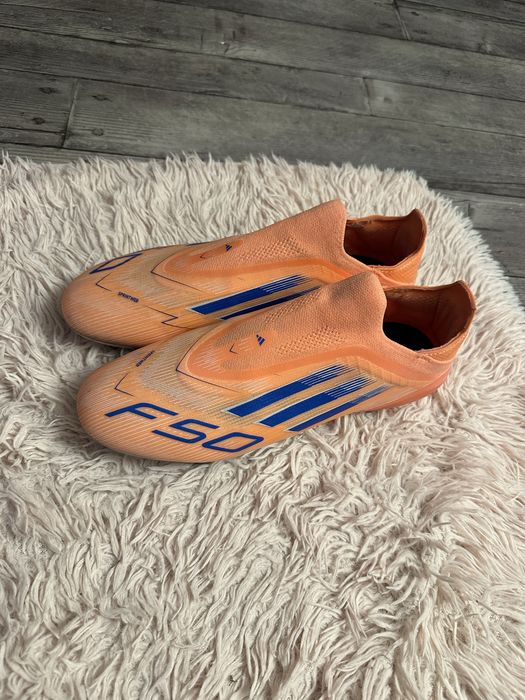 Ghete fotbam F50 elite orange
