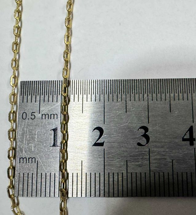 Златен синджир с висулка лебед  14K 585/ 5.19 гр – Italy
