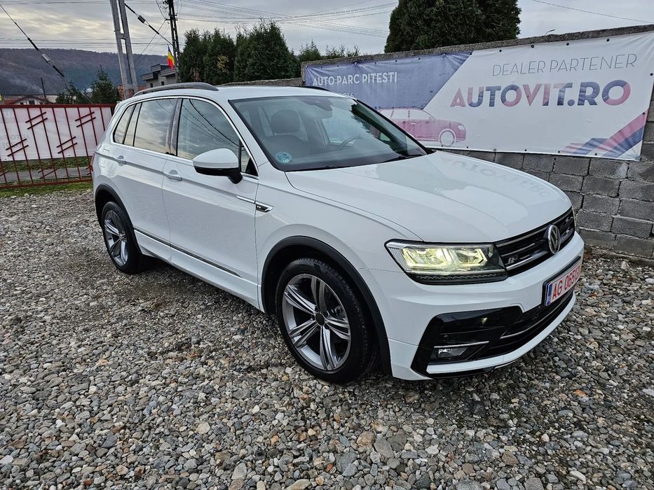 Volkswagen Tiguan GARANTIE 1-3 ANI TVA INCLUS deductibil R-Line navi led LEASING si RATE