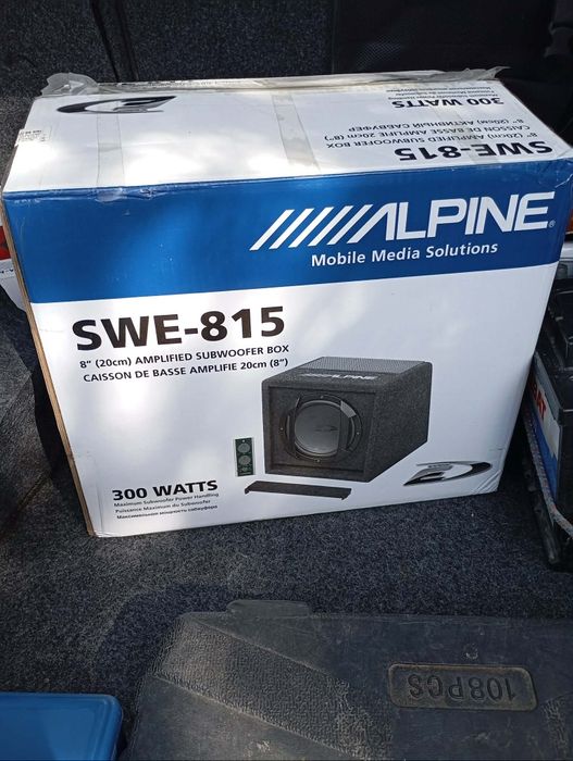 Vând urgent subwoofer  -Alpine