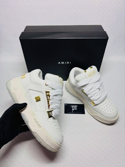 Amiri MA1 white gold