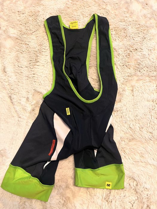 Pantaloni scurzi cu bretele ciclism  marime S