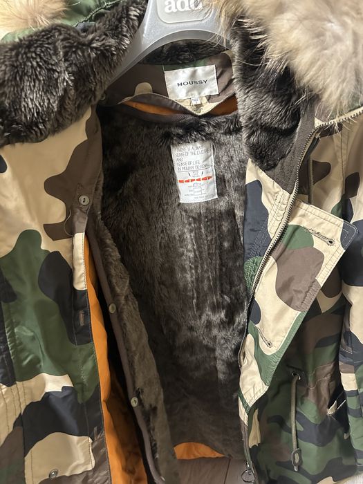 Парка теплая на меху