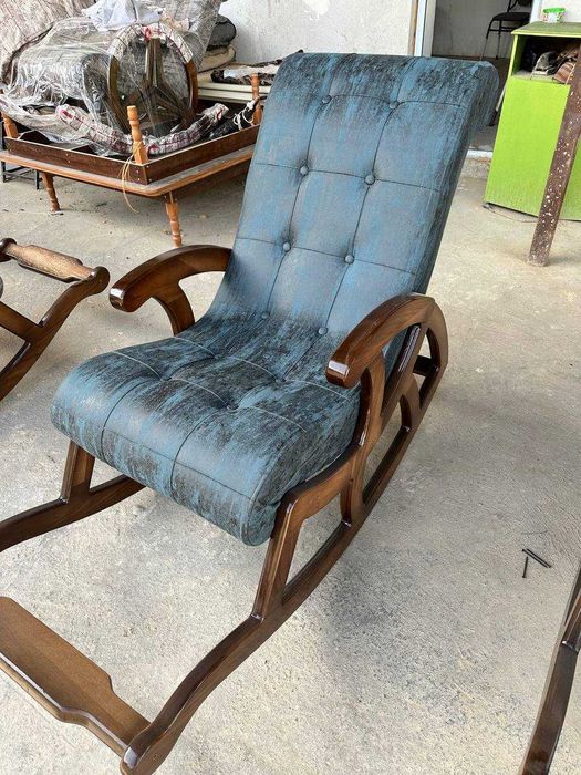 НОВИНКА! 2024 Кресло мягкая качалка из первых рук для дома и офиса