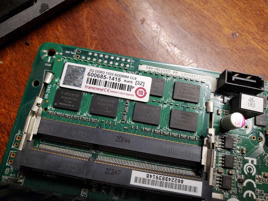 Материнская плата Mini-ITX Intel Atom D2500 2GB DDR3