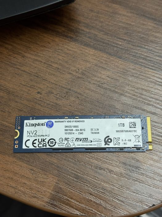 Ssd m2 kingston 1tb