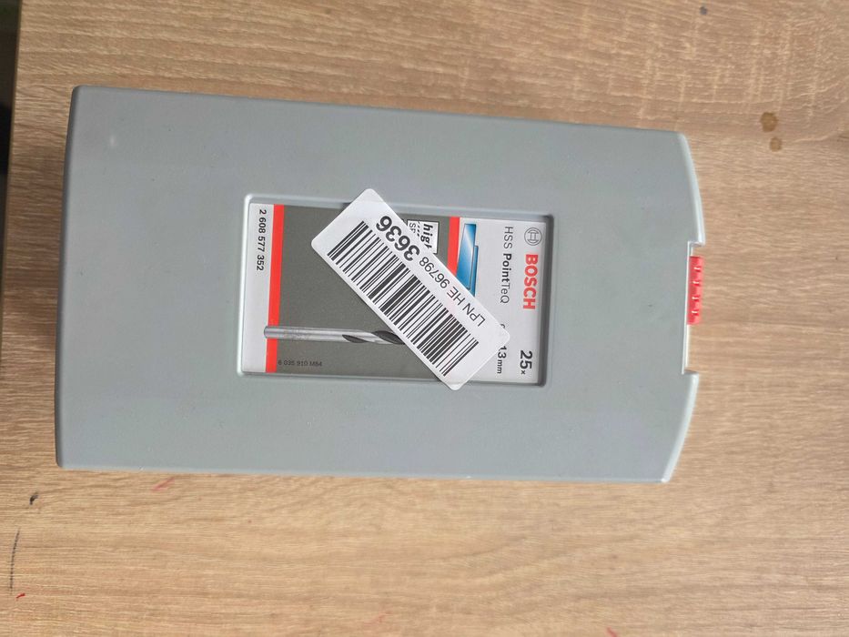 Bosch 2608577352 - Set burghie metal, HSS-PointTeq, 1-13 mm, tija cilindrica